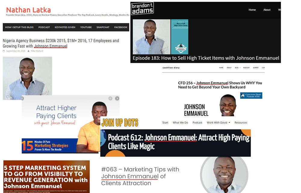 johnson emmanuel podcasts